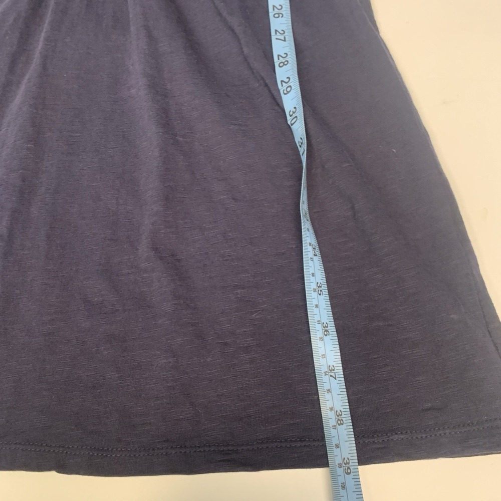 Boden Dress Womens 4R Casual Preppy Classic 3/4 Sleeves 100% Cotton Navy Pockets - Picture 7 of 8